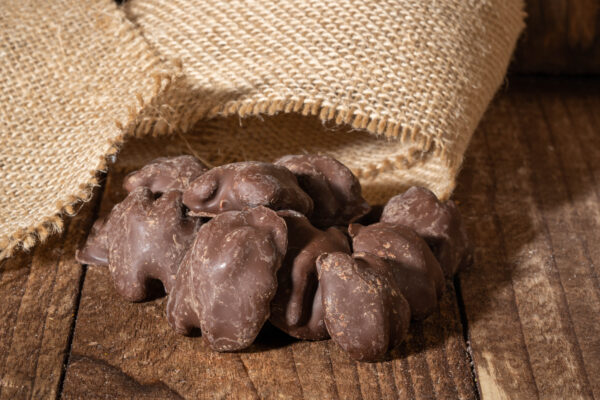 Noci al cioccolato fondente