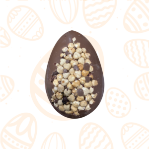 Uovo cioccolato fondente-Nocciolato